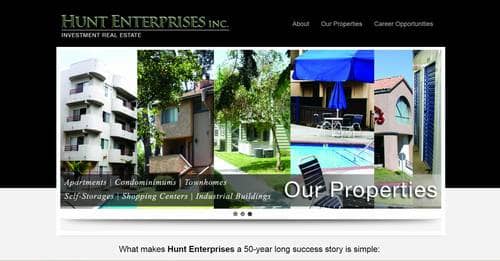 Hunt Enterprise Website