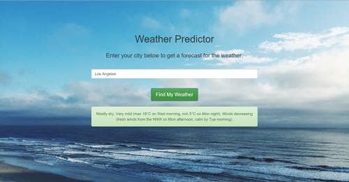 Weather Predictor